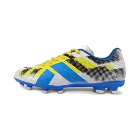 Nivia FB-1416WB Dager Football Stud White Blue Size 10