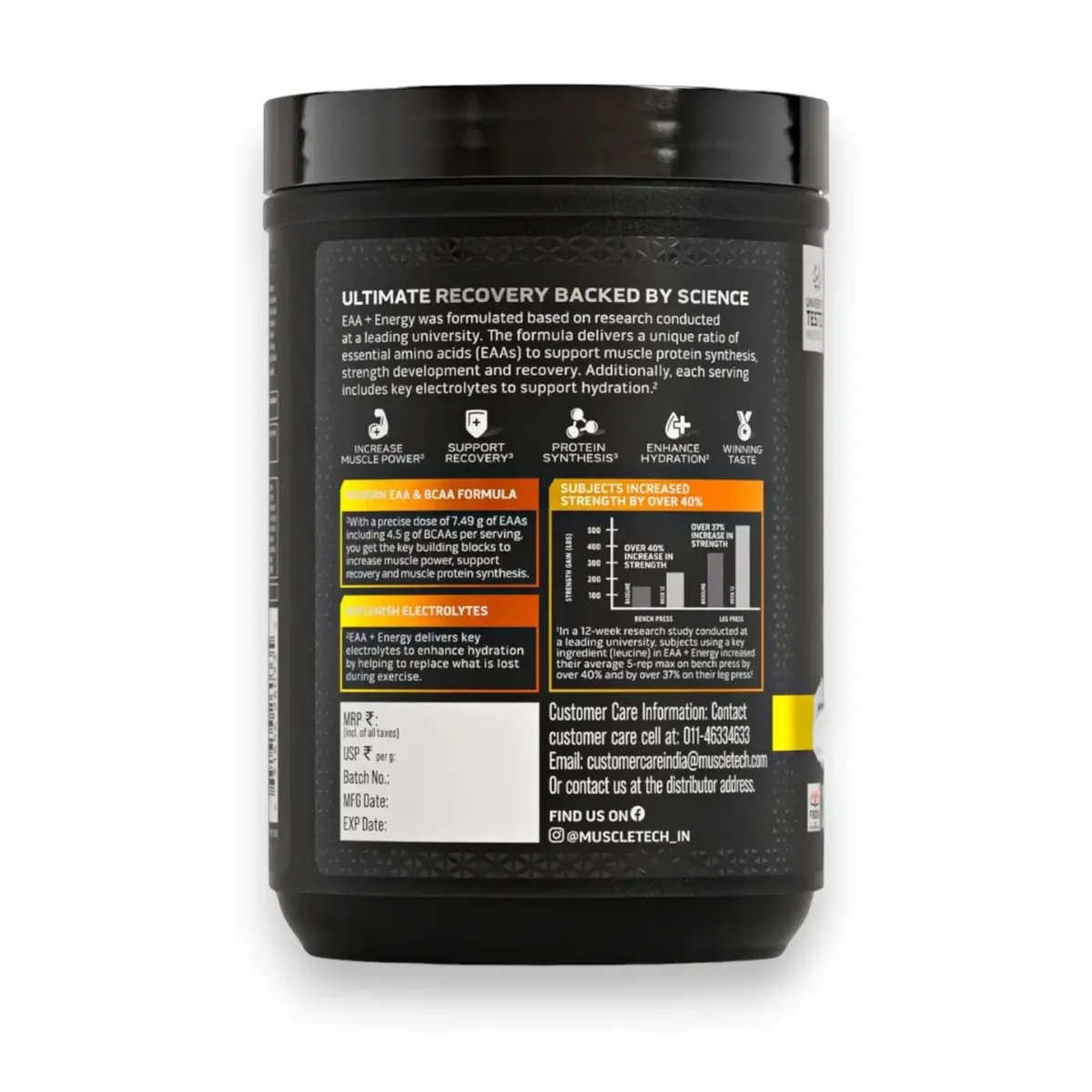 MuscleTech EAA+ Energy