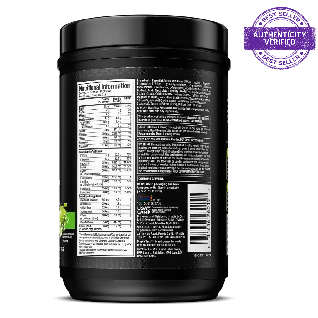 MuscleTech EAA+ Energy