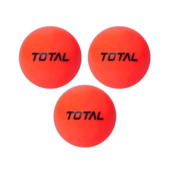 Total Unbreakable Heavy Plastic Cricket Ball 80gm Orange