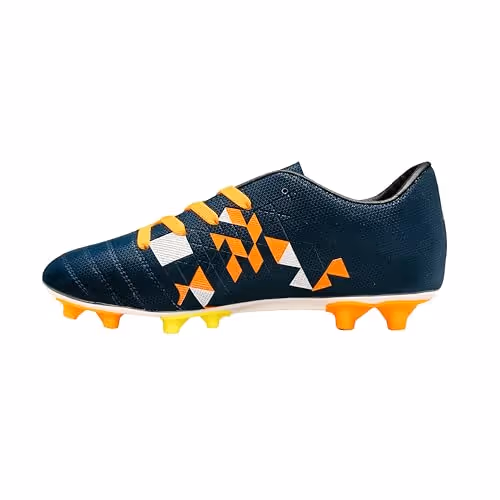 TOTAL Elite Stud Football Shoes Orange/Black UK Size 1