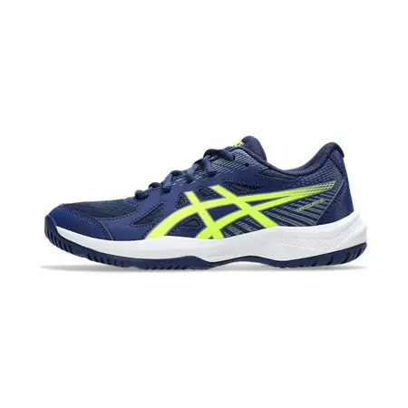 ASICS Upcourt 6 Indoor Badminton Shoes Red Alert/White Size 11