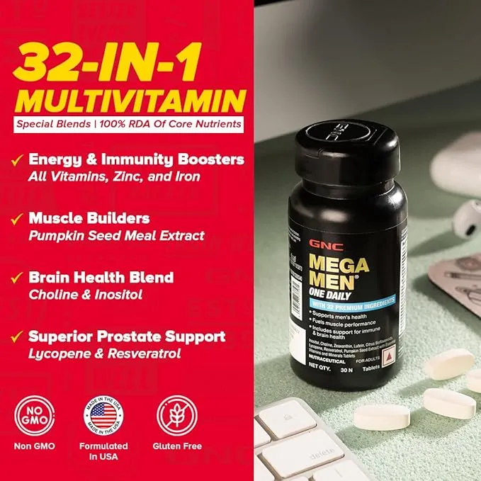 GNC Mega Men One Daily Multivitamin