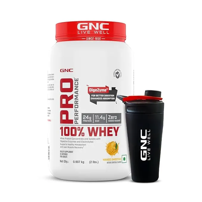 GNC Pro Performance 100% Whey Protein
