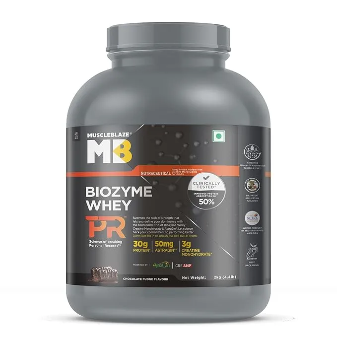 MuscleBlaze Biozyme Whey Protein PR