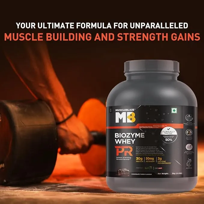 MuscleBlaze Biozyme Whey Protein PR