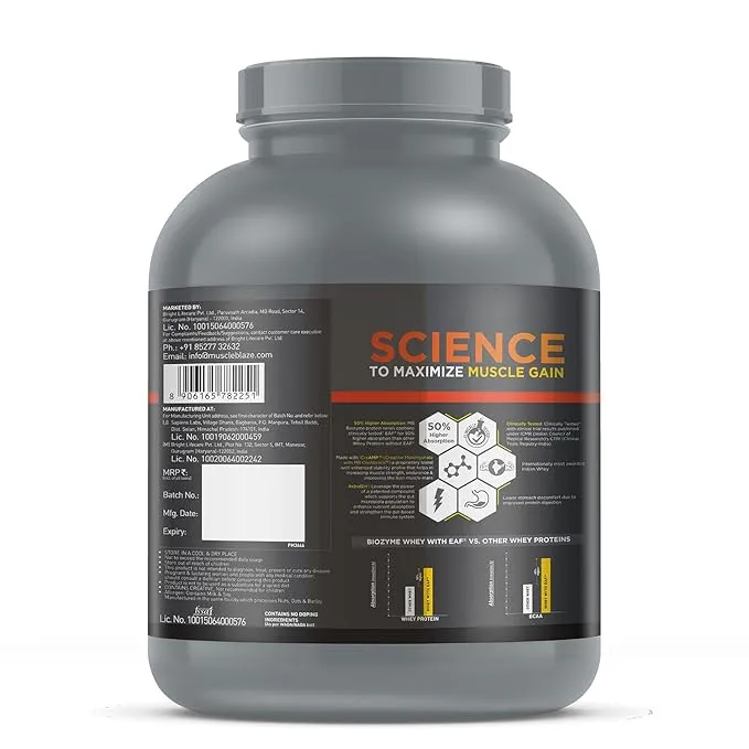 MuscleBlaze Biozyme Whey Protein PR