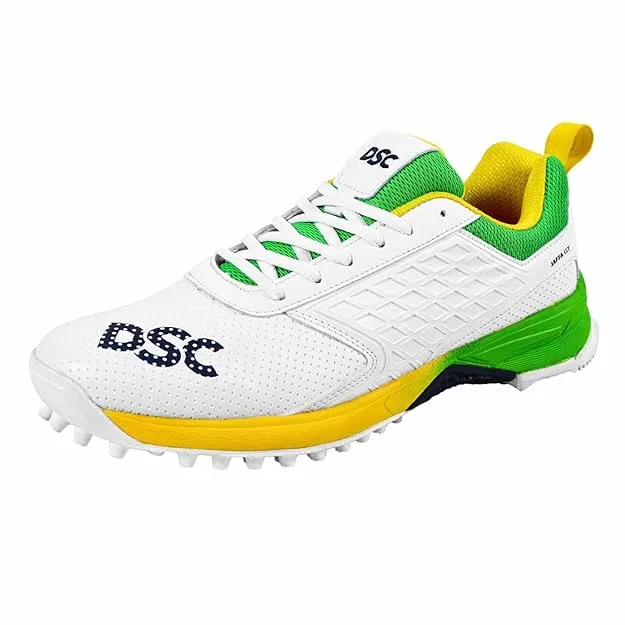 DSC Jaffa GT Cricket Shoes Yellow Green Size 10