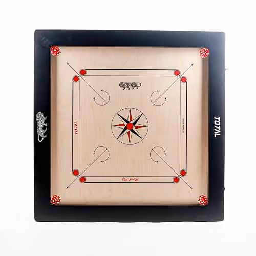 Total Precise Elegant Hi-Birch Ply Carrom Board