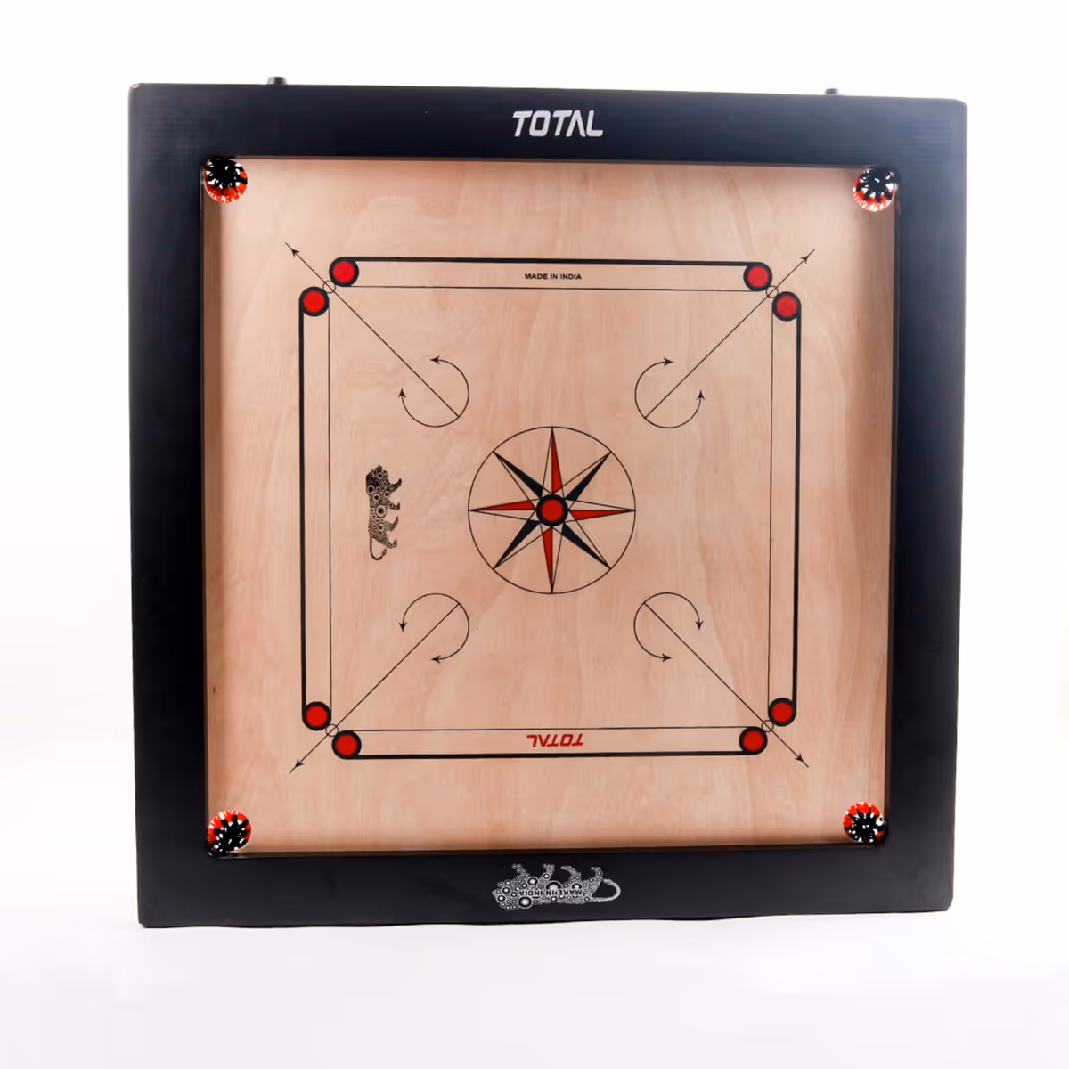 Total Hi-Speed Carrom Board