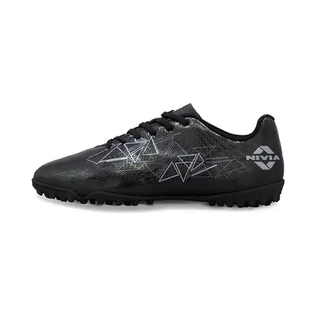 Nivia Carbonite Turf 7.0 Football Studs FB-1660 Black UK 11