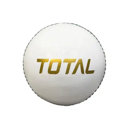 Total Club White Cricket Leather Ball
