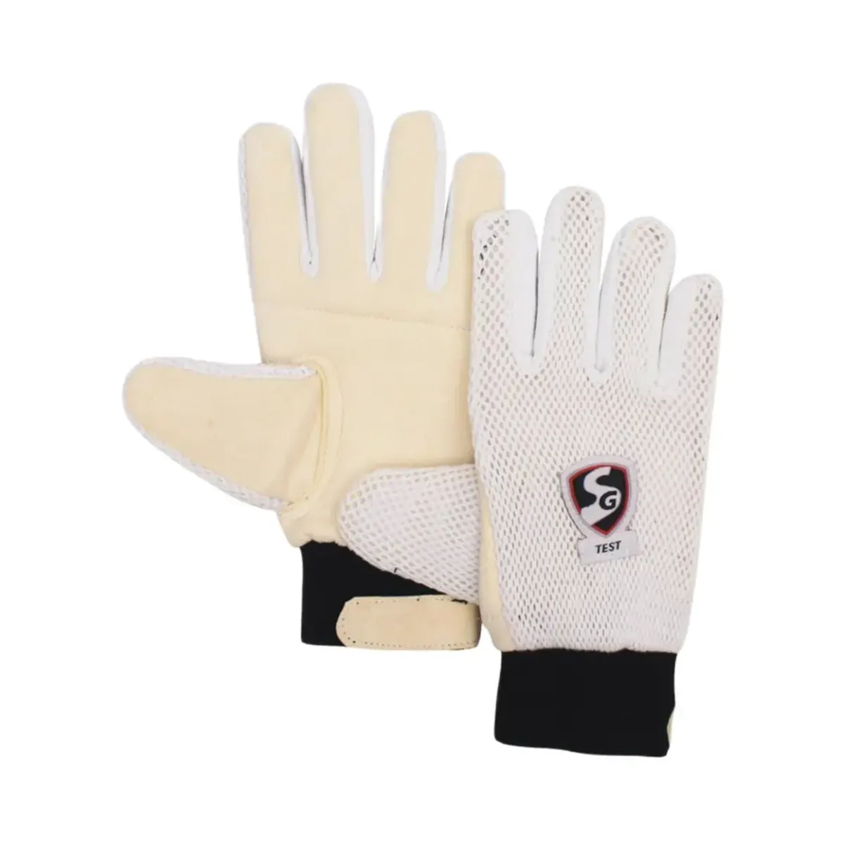 SG Test Cricket Inner Gloves Chamois Leather Palm