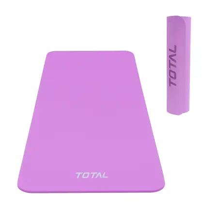 Total TPE Yoga Mat Purple 6mm Non-Slip Eco-Friendly