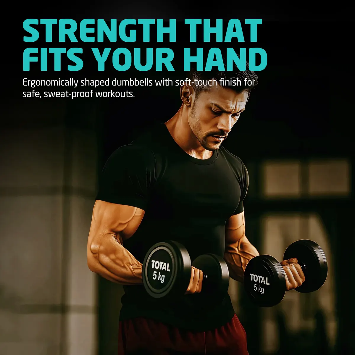 Total Round Dumbbell (Pair)