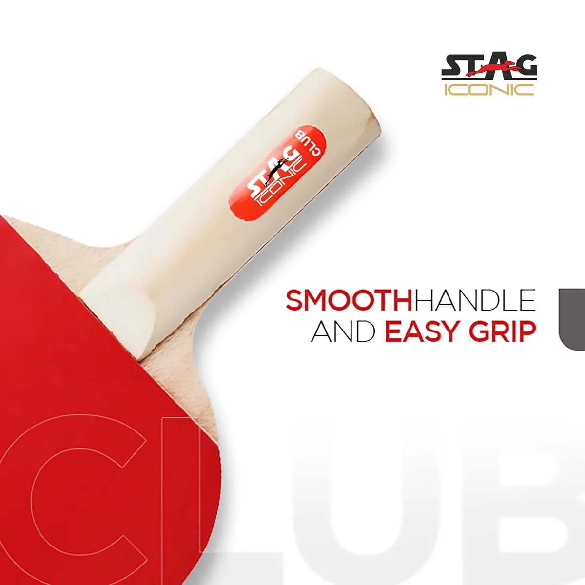 Stag Club Table Tennis Bat