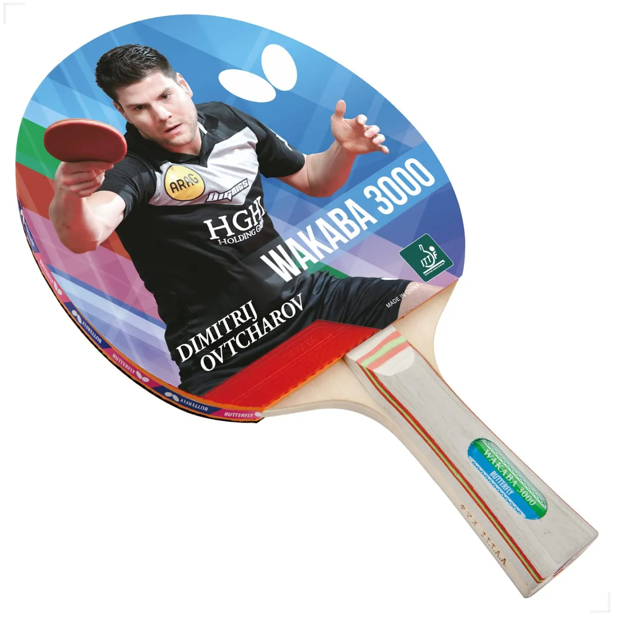 Butterfly Wakaba 3000 Table Tennis Bat
