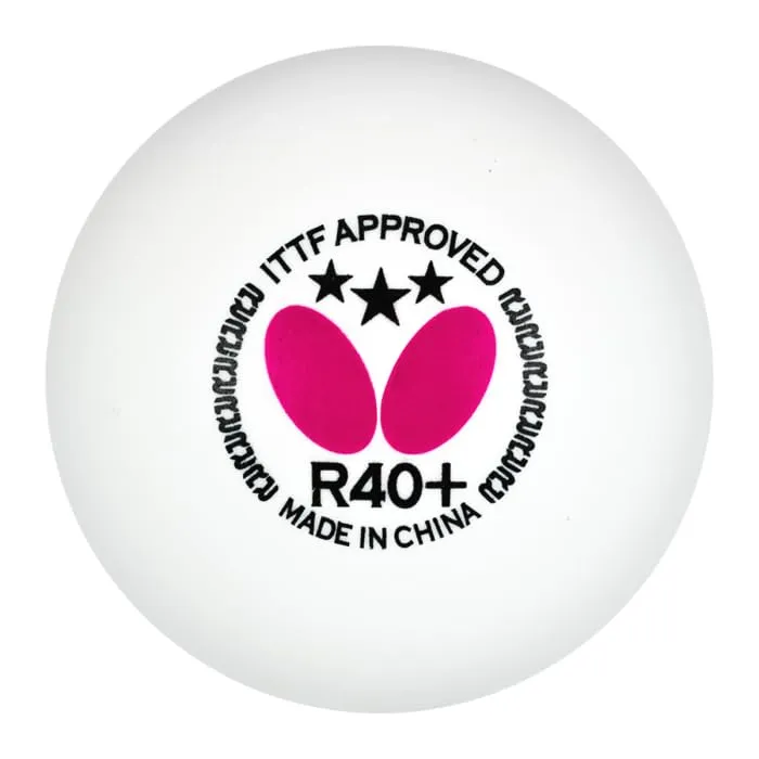 Butterfly 3 Star R40+ Table Tennis Ball