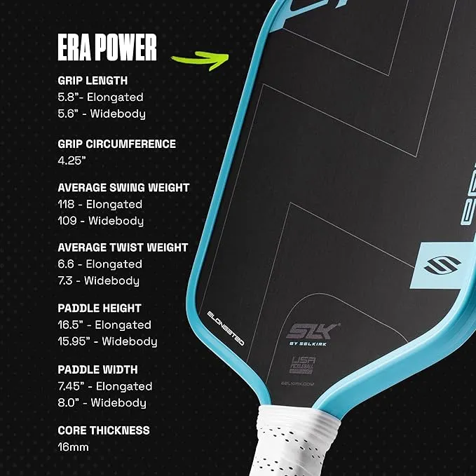 Selkirk Era Power EL Pickleball Paddle