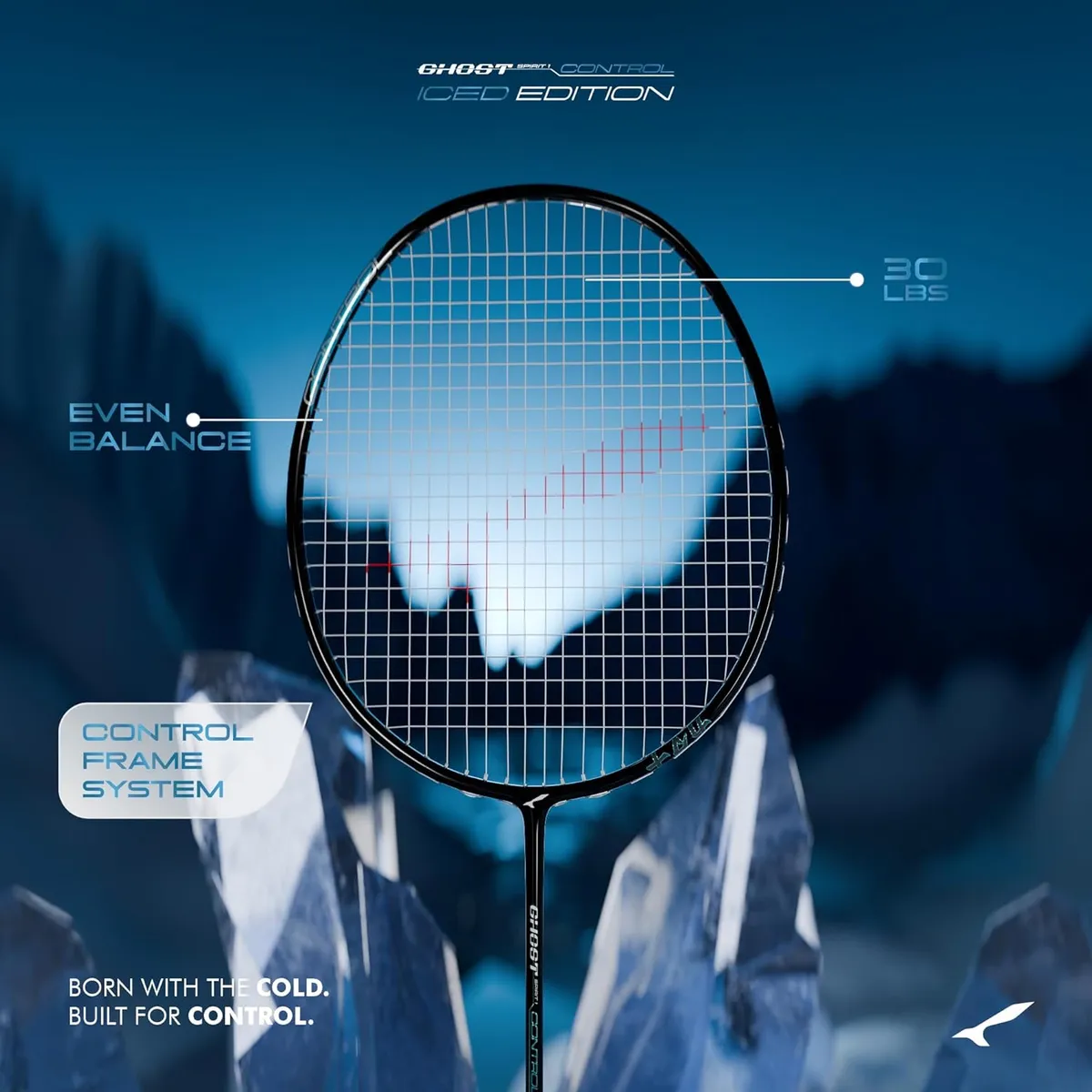 Katana Ghost Ice Edition Bundle Badminton Racquet