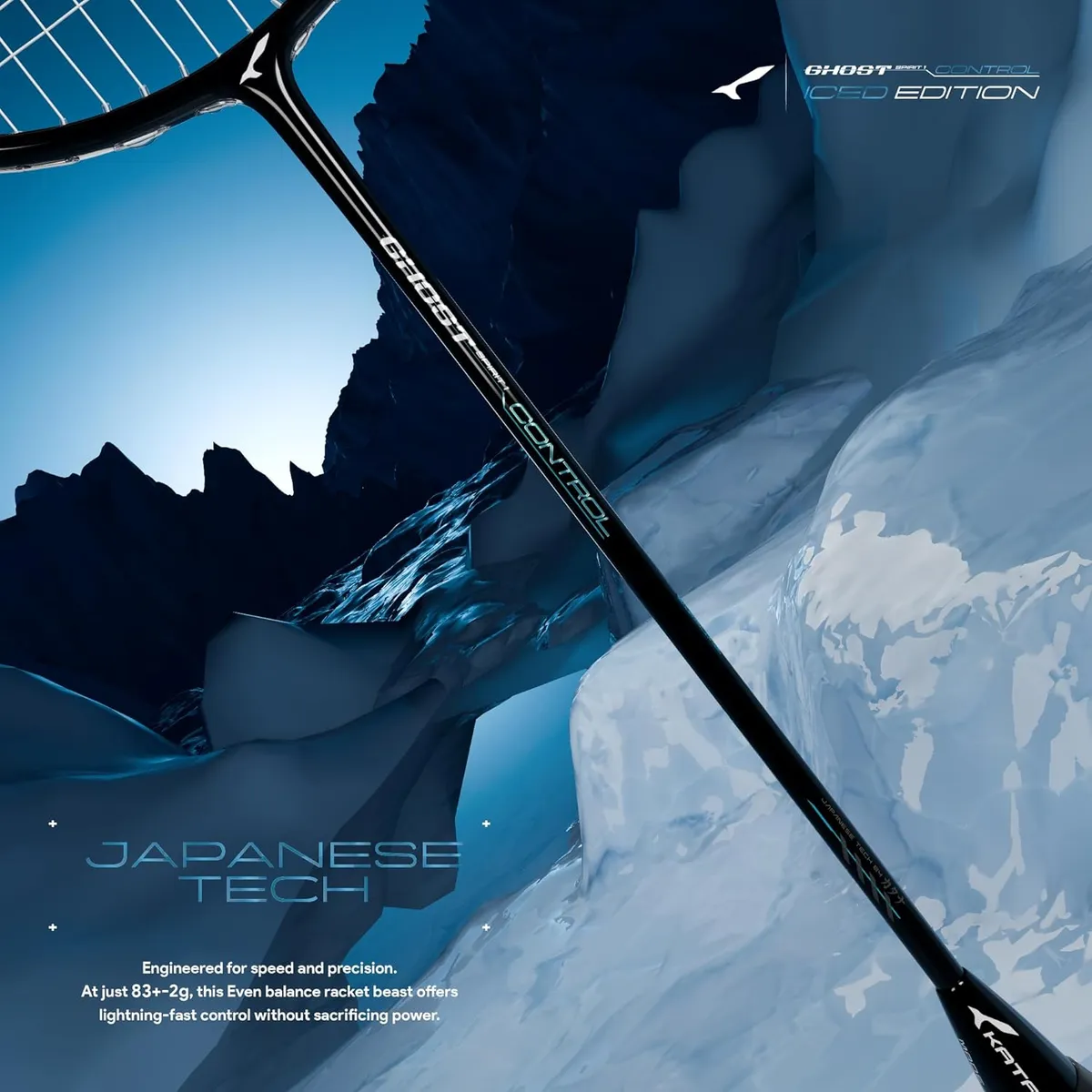 Katana Ghost Ice Edition Bundle Badminton Racquet