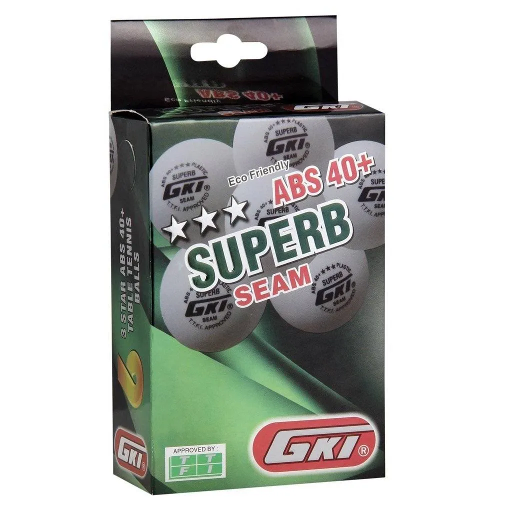 GKI 3 Star Superb Table Tennis Ball
