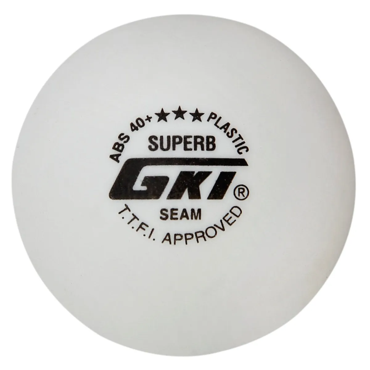 GKI 3 Star Superb Table Tennis Ball