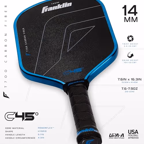 Franklin C45 Carbon Fibre Pickleball Paddle