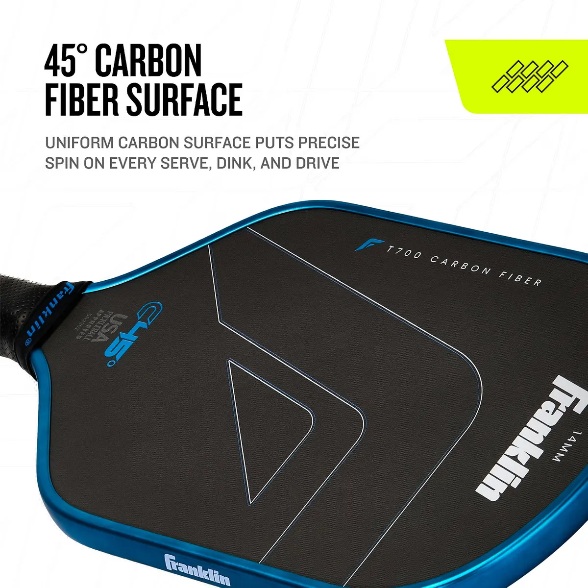 Franklin C45 Carbon Fibre Pickleball Paddle