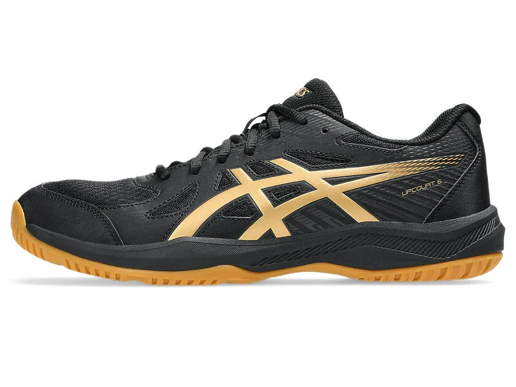 ASICS Upcourt 6 Badminton Shoes White Size 9