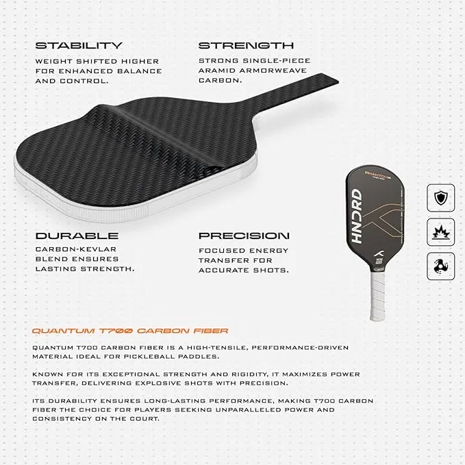 Hundred Phantom 80 Wide Pickleball Paddle