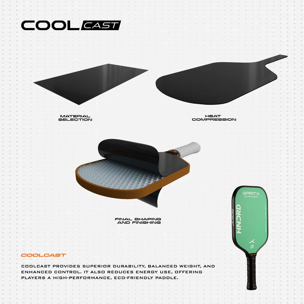 Hundred Spirit-X Extend Pickleball Paddle