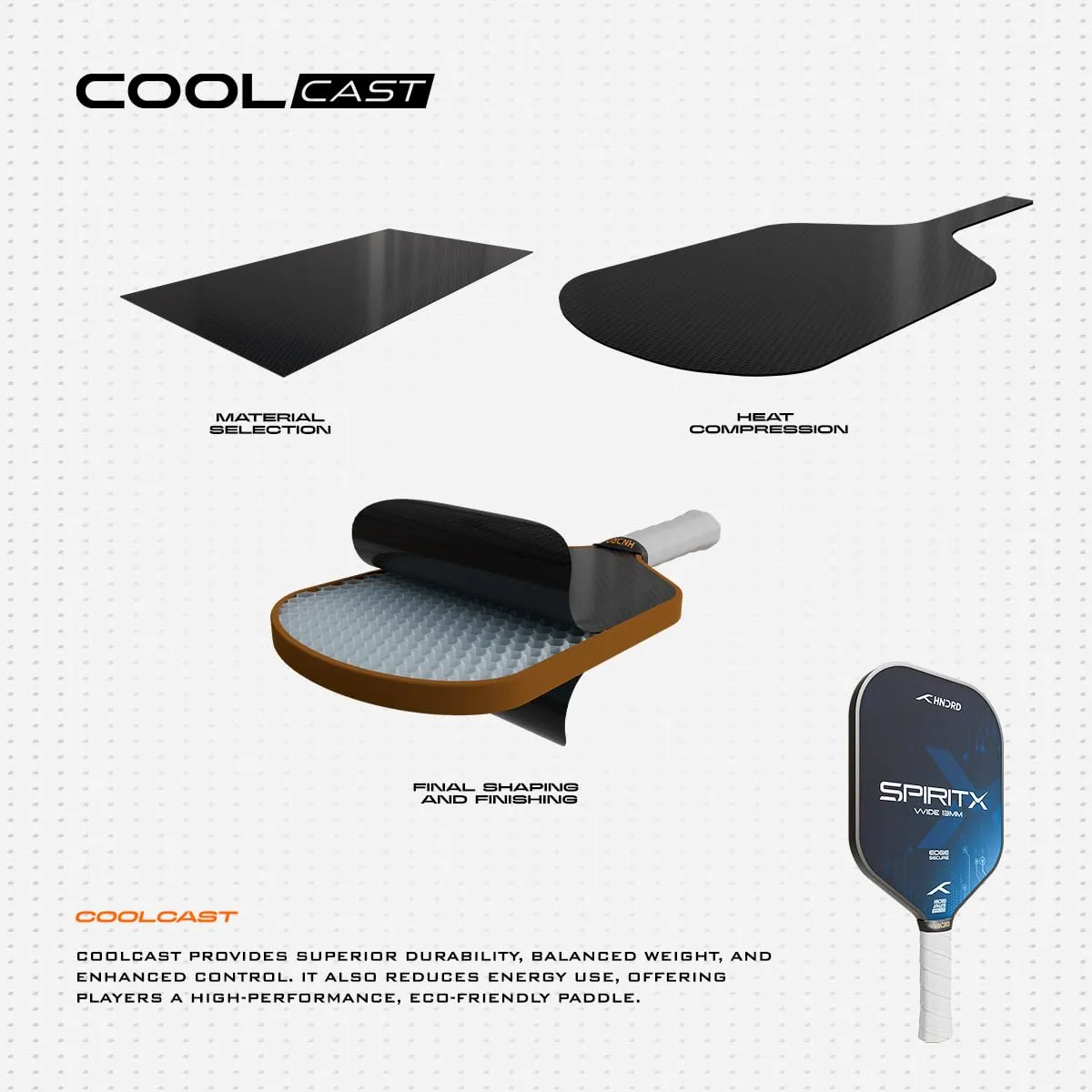 Hundred Spirit-X Wide Pickleball Paddle