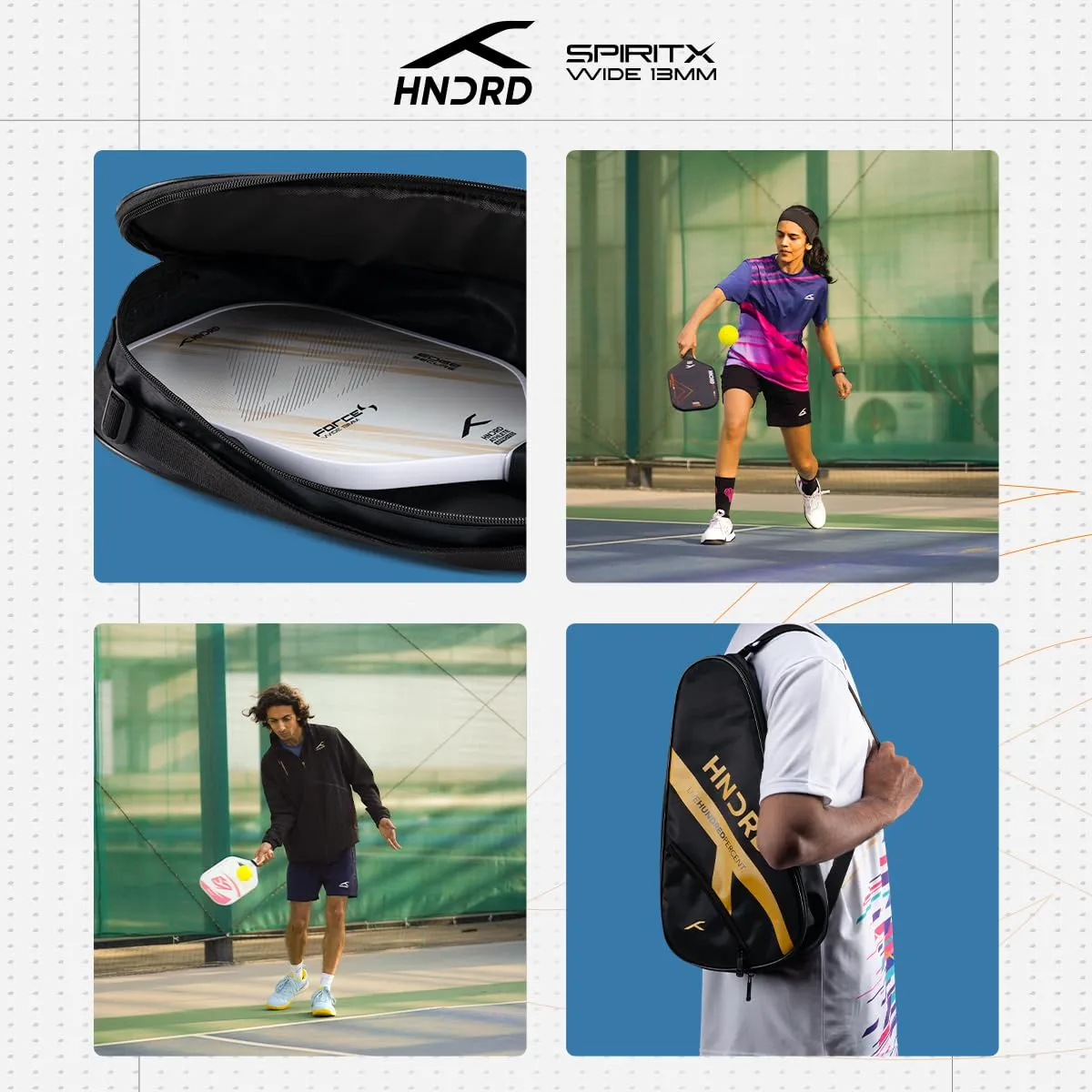 Hundred Spirit-X Wide Pickleball Paddle