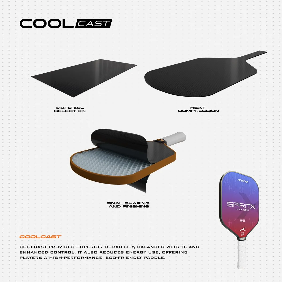 Hundred Spirit-X Wide Pickleball Paddle