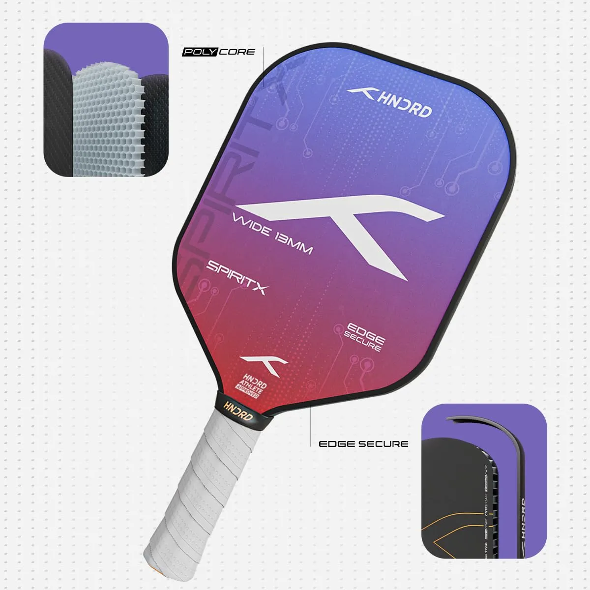 Hundred Spirit-X Wide Pickleball Paddle