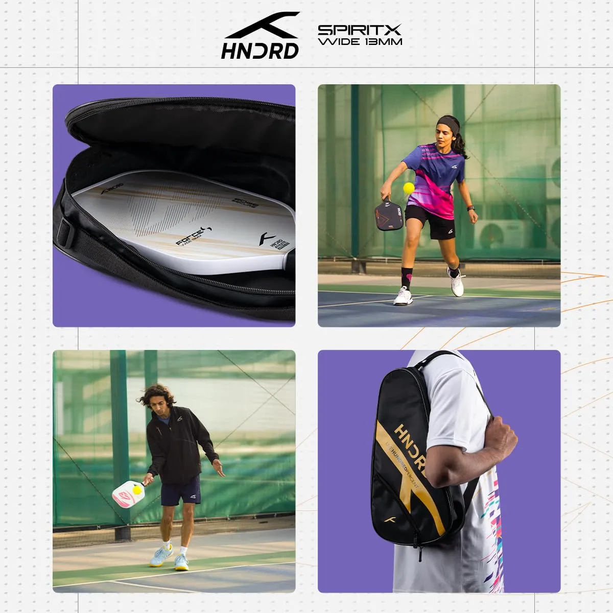 Hundred Spirit-X Wide Pickleball Paddle