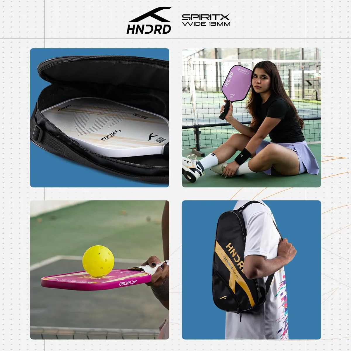 Hundred Spirit-X Wide Pickleball Paddle