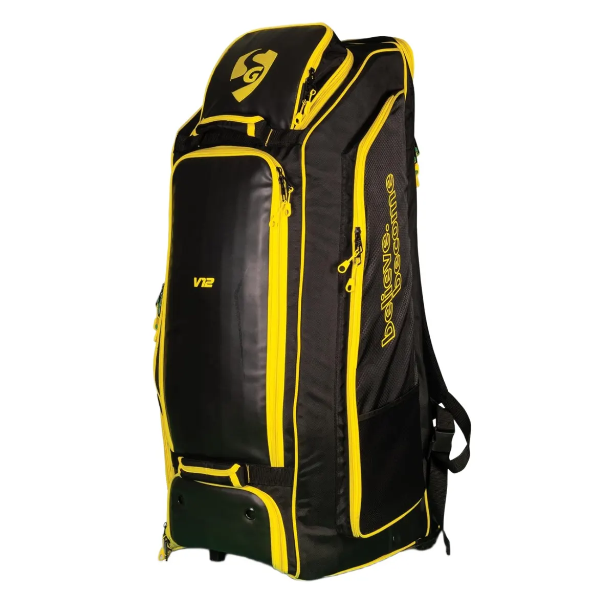 SG V12 Wheelie Duffle Cricket Kit Bag