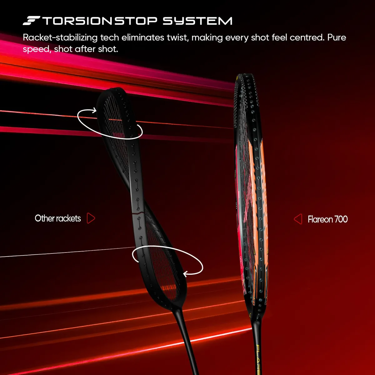 Hundred Flareon 700 Badminton Racquet