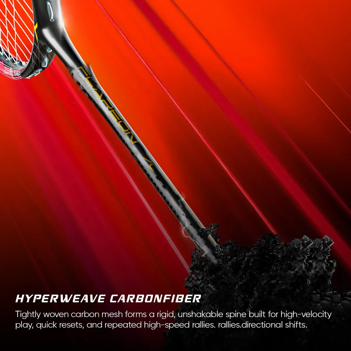 Hundred Flareon 700 Badminton Racquet
