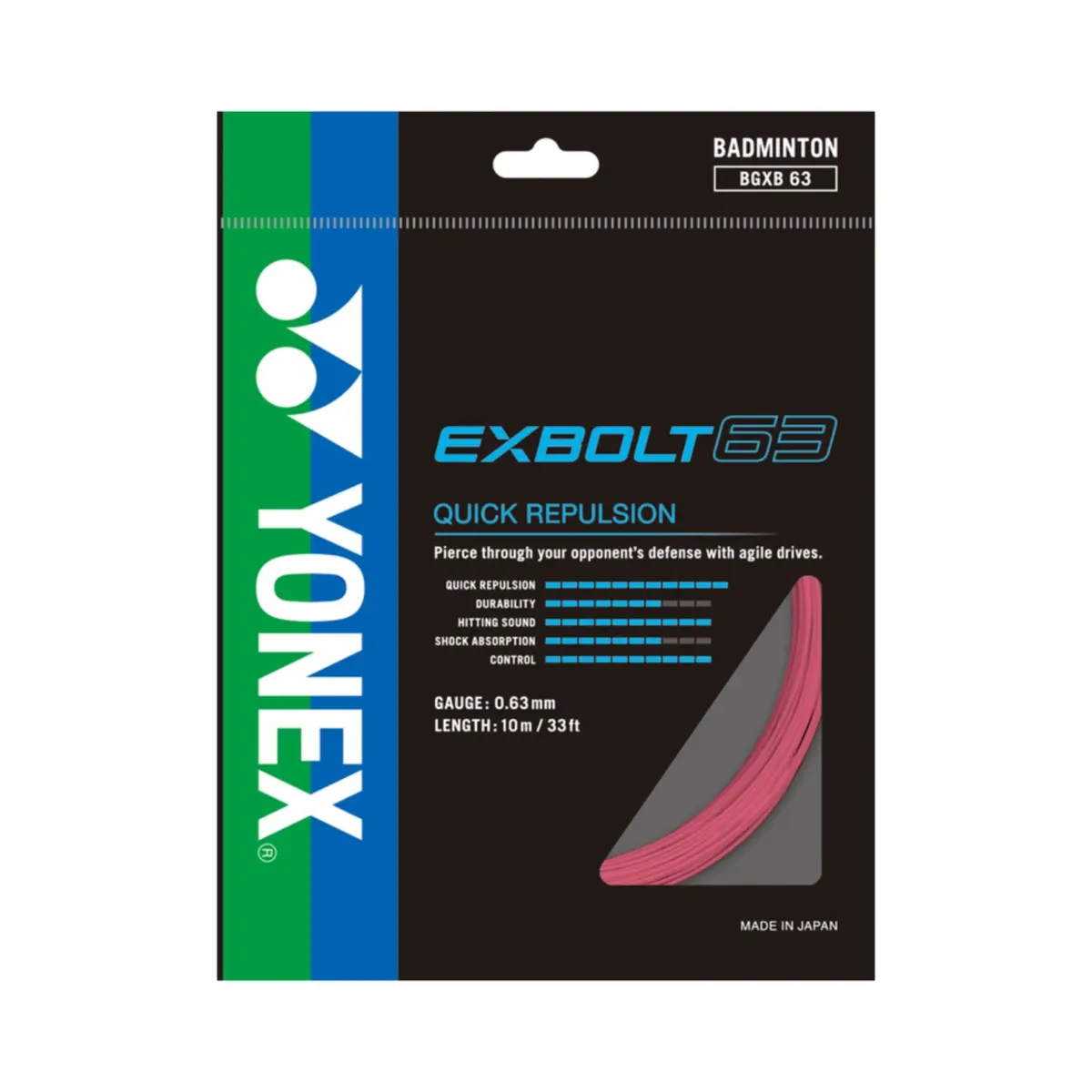 Yonex Exbolt 63 Badminton String