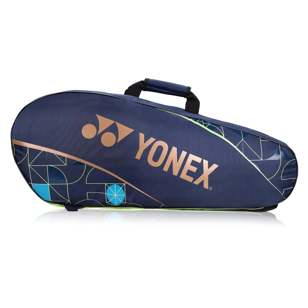 Yonex ACE2 BT6 Badminton Racquet Bag Thermal Lined 6 Racket Anti-Theft Bellwhether Blue