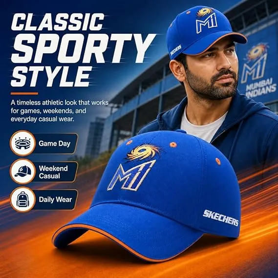 Skechers Mumbai Indians Merch Cap 2026