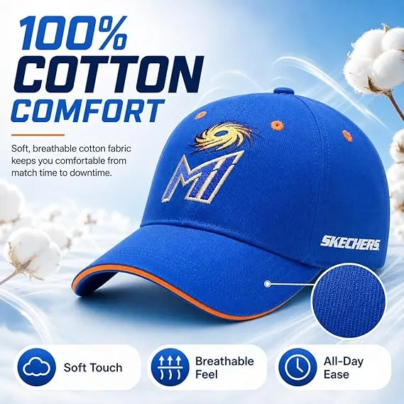 Skechers Mumbai Indians Merch Cap 2026