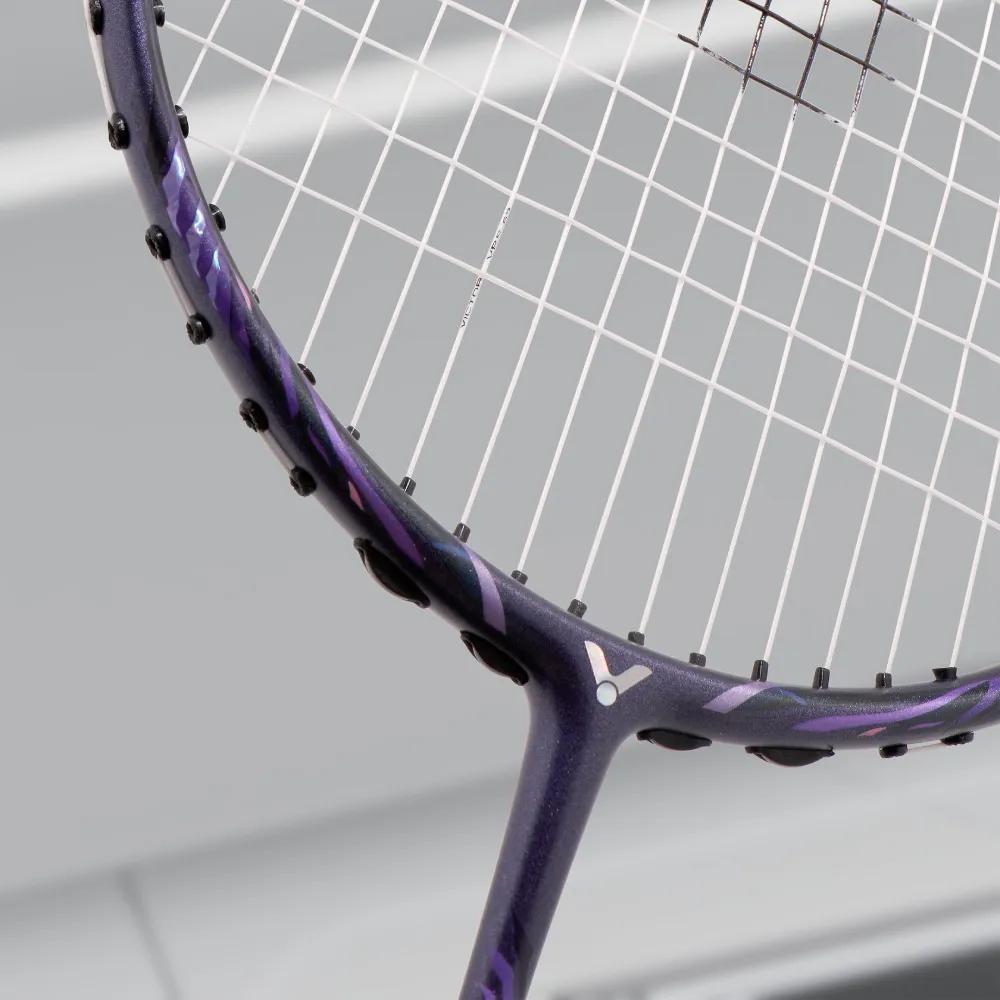 Victor TK-Ryuga II Badminton Racquet Head Heavy Purple Pink