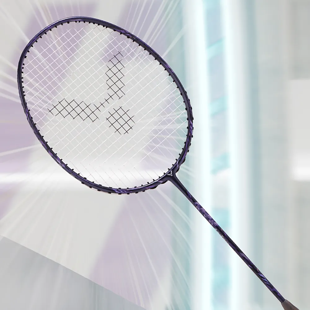 Victor TK-Ryuga II Badminton Racquet Head Heavy Purple Pink