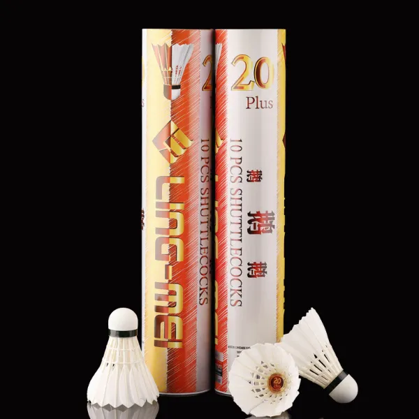Ling-Mei 20Plus Badminton Feather Shuttlecock