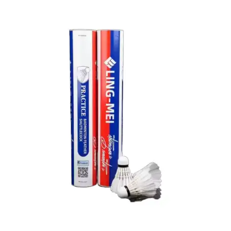 Ling-Mei Practice Badminton Feather Shuttlecock