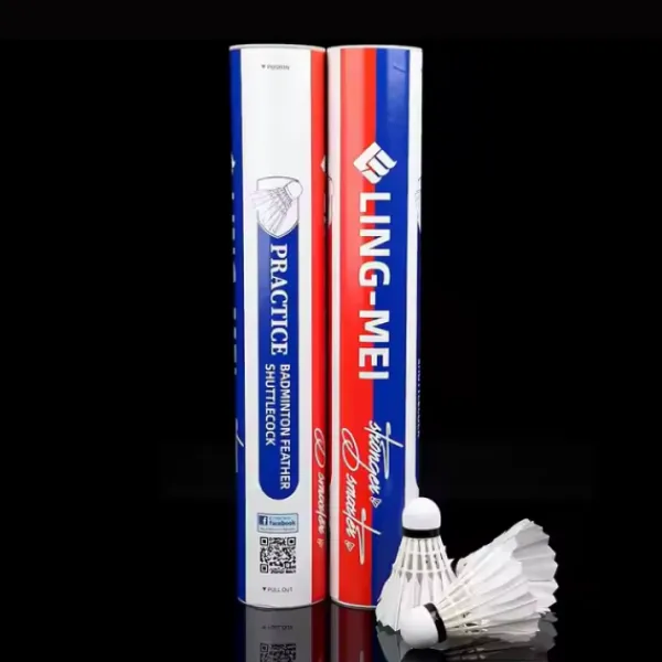 Ling-Mei Practice Badminton Feather Shuttlecock